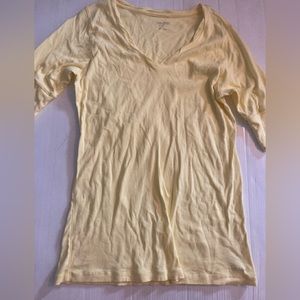 Calvin Klein performance 1x yellow shirt